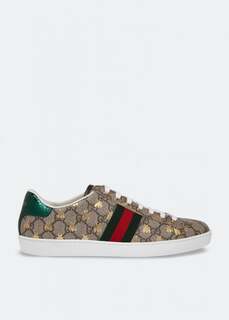 Кроссовки GUCCI Ace GG Supreme sneakers, бежевый