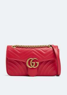 Сумка GUCCI GG Marmont Matelassé shoulder bag, красный