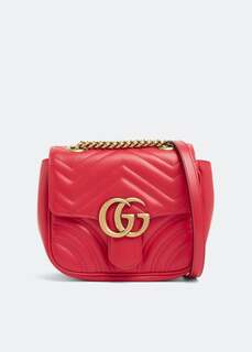 Сумка GUCCI GG Marmont mini shoulder bag, красный