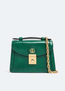 Сумка GUCCI Ophidia GG mini shoulder bag, зеленый