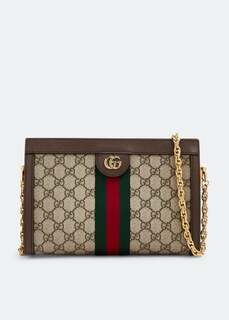 Сумка GUCCI Ophidia GG small shoulder bag, принт