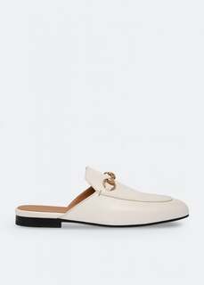 Мюли GUCCI Princetown mules, белый