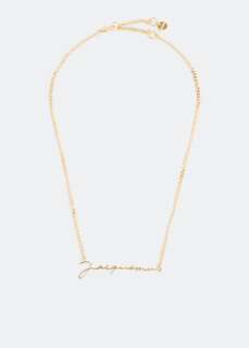 Ожерелье JACQUEMUS La Chaine Jacquemus necklace, золотой