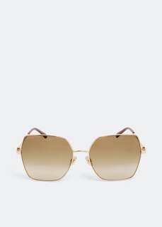 Солнечные очки JIMMY CHOO Reyes sunglasses, золотой