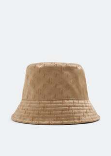 Шляпа JIMMY CHOO Renata bucket hat, золотой
