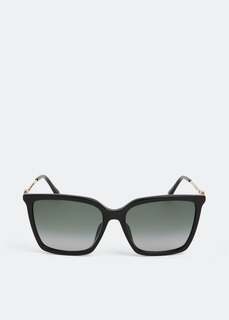 Солнечные очки JIMMY CHOO Totta sunglasses, черный