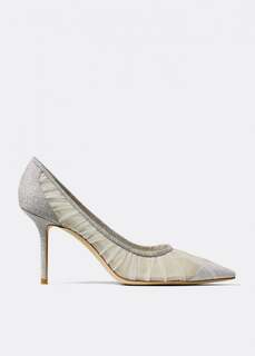 Туфли JIMMY CHOO Love 85 pumps, бежевый