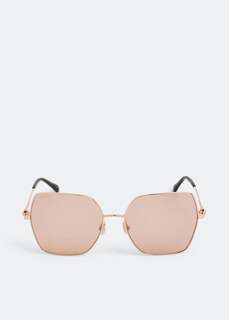 Солнечные очки JIMMY CHOO Reyes sunglasses, розовый