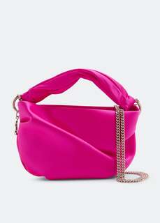 Сумка JIMMY CHOO Bonny top handle bag, розовый