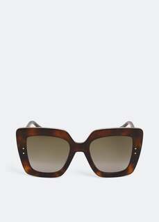 Солнечные очки JIMMY CHOO Auri sunglasses, коричневый