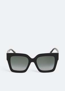 Солнечные очки JIMMY CHOO Edna sunglasses, черный