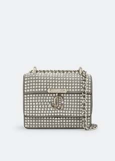 Сумка JIMMY CHOO Micro Varenne shoulder bag, серебряный