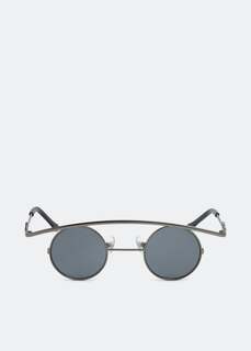 Солнечные очки KAREN WAZEN Retro sunglasses, черный