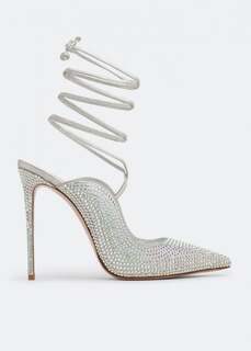 Туфли LE SILLA Chanel Ivy 120 pumps , серебряный