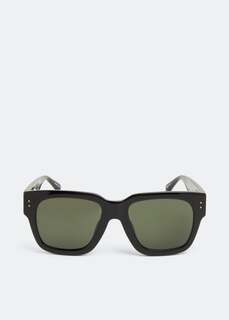 Солнечные очки LINDA FARROW Amber sunglasses, черный