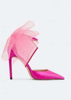 Туфли JIMMY CHOO Averly 100 pumps , розовый