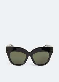 Солнечные очки LINDA FARROW Dunaway sunglasses, черный