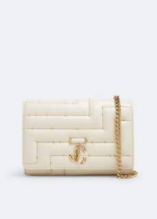 Клатч JIMMY CHOO Avenue clutch, белый