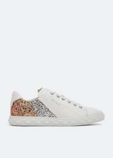 Кроссовки JIMMY CHOO Diamond Light sneakers, белый