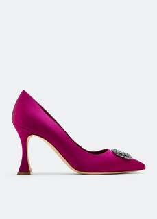 Туфли MANOLO BLAHNIK Floritanuhi pumps, розовый