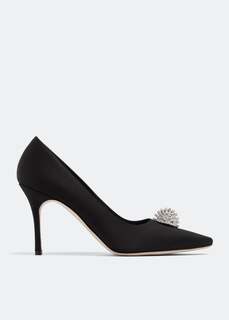 Туфли MANOLO BLAHNIK Elbolita pumps, черный