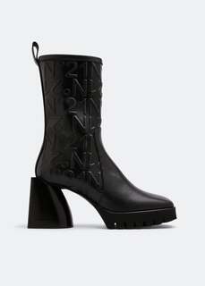 Ботинки NO.21 Logo embossed boots, черный No21