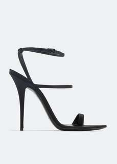 Сандалии SAINT LAURENT Dive sandals, черный