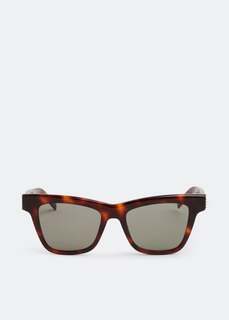 Солнечные очки SAINT LAURENT SL M106 sunglasses, коричневый