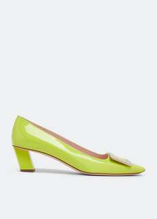 Туфли ROGER VIVIER Belle Vivier pumps, зеленый