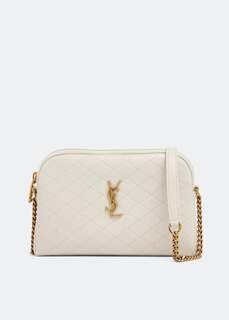 Сумка кросс-боди SAINT LAURENT Gaby zipped pouch, белый