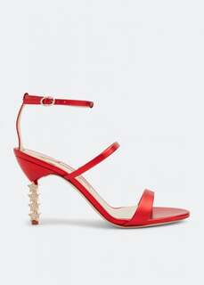 Сандалии SOPHIA WEBSTER Rosalind star sandals, красный