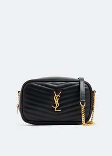 Сумка кросс-боди SAINT LAURENT Lou mini bag, черный