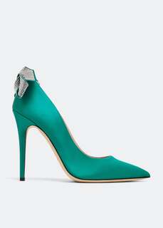 Туфли SARAH JESSICA PARKER Alessandra pumps, зеленый