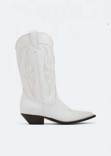 Ботинки SONORA Santa Fe cowboy boots , белый