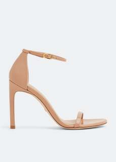 Сандалии STUART WEITZMAN Nudistrong strap sandals, бежевый