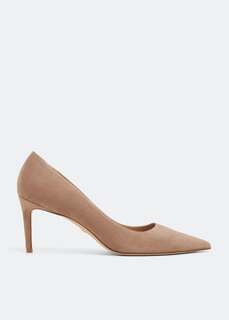 Туфли STUART WEITZMAN Stuart 75 pumps, бежевый