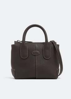 Сумка TOD&apos;S Di mini leather bag, коричневый Tod’S