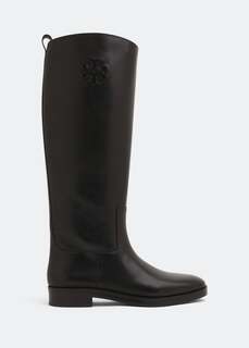 Ботинки TORY BURCH Riding boots, черный