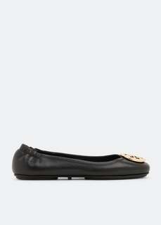 Балетки TORY BURCH Minnie travel ballet flats, черный