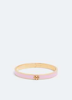 Браслет TORY BURCH Kira enamel bracelet, розовый