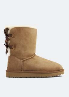 Угги UGG Bailey Bow II boots, коричневый