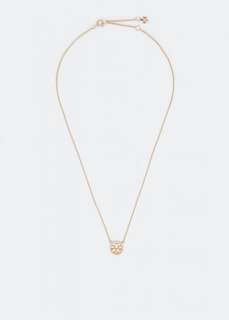 Ожерелье TORY BURCH Miller pavé necklace, золотой