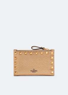 Картхолдер VALENTINO GARAVANI Rockstud coin purse, золотой