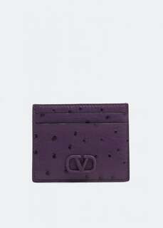 Картхолдер VALENTINO GARAVANI VLogo Signature card holder, фиолетовый