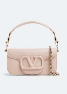 Сумка VALENTINO GARAVANI Locò small shoulder bag, розовый