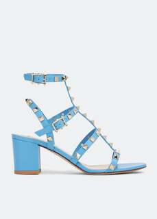 Сандалии VALENTINO GARAVANI Rockstud sandals, синий