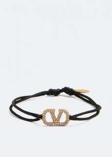 Браслет VALENTINO GARAVANI VLogo Signature bracelet, черный