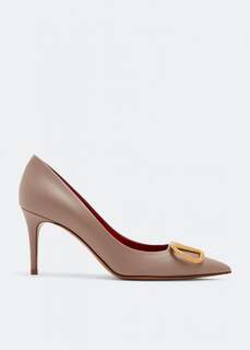 Туфли VALENTINO GARAVANI VLogo Signature pumps, розовый