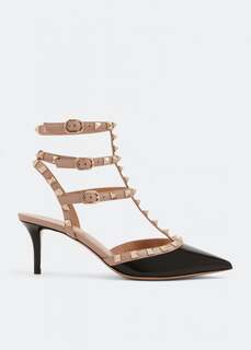 Туфли VALENTINO GARAVANI Rockstud pumps, черный