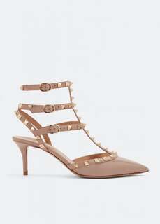 Туфли VALENTINO GARAVANI Rockstud pumps, нейтральный